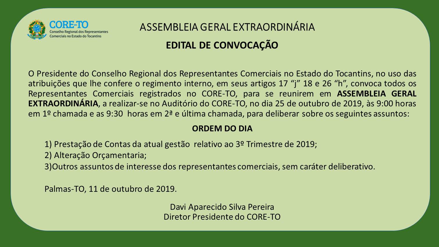 EDITAL DE CONVOCAÇÃO ASSEMBLEIA EXTRAORDINÁRIA CRESS-BA