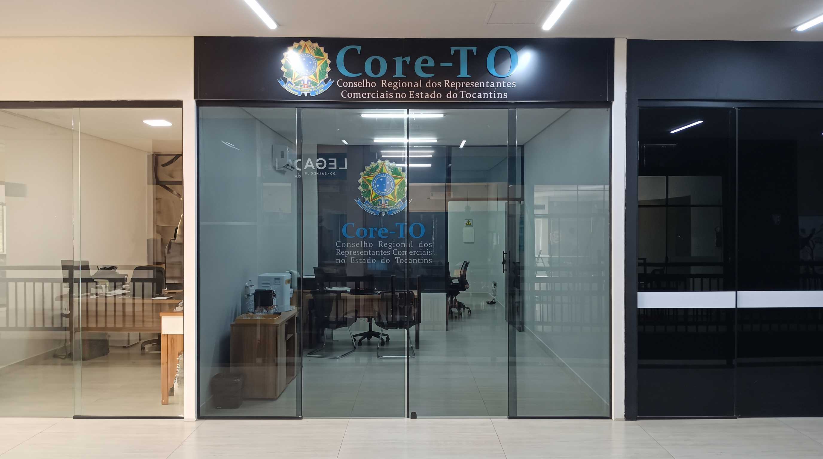 Entrada da Seccional do CORE-TO em Araguaína
